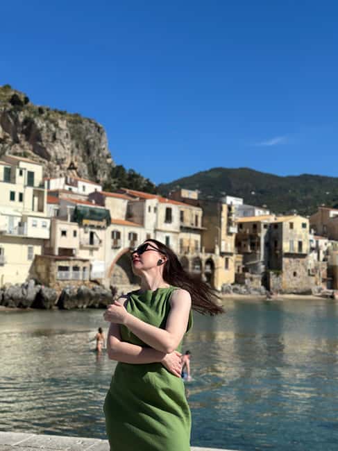 PHOTOSHOOT IN CEFALU' - Molo di Cefalù and the White Lotus vibe at the finish