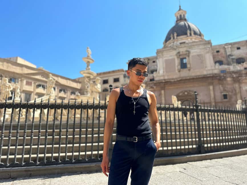 PHOTOSHOOT IN PALERMO - Stop 2: Quattro Canti, Small Stop, Big Visual Impact
