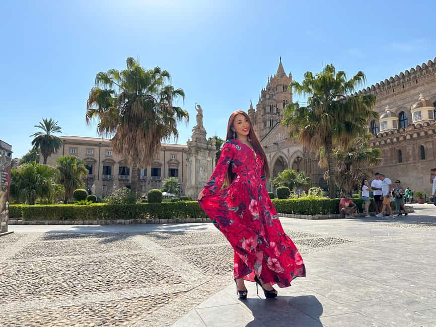 PHOTOSHOOT IN PALERMO - Stop 3: Cattedrale di Palermo, Iconic Walls and Softer Moments
