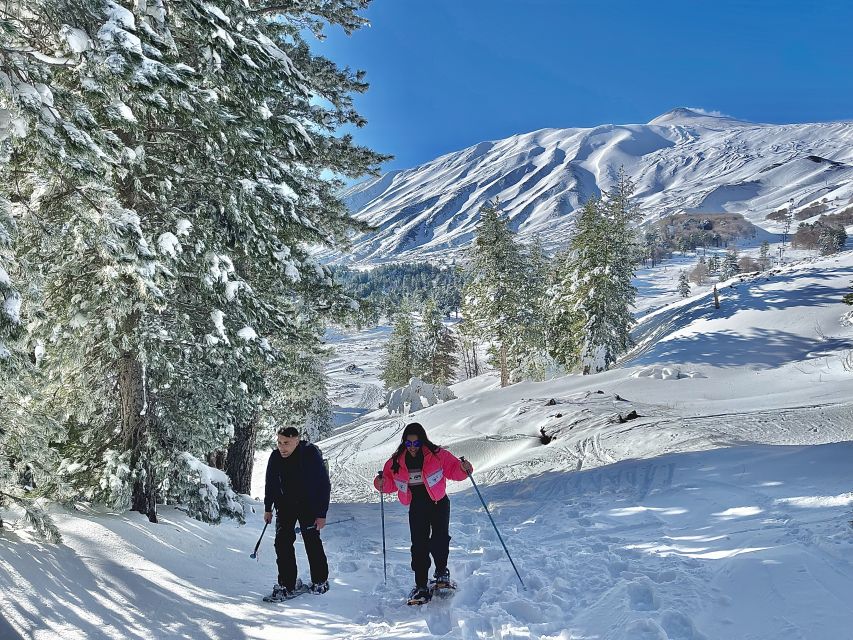 Piano Provenzana: Guided Mt. Etna Snowshoeing Trek - Why snowshoeing at Piano Provenzana feels different