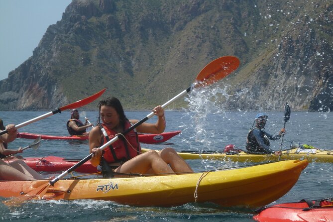 Private Tour explore Vulcano Island by Kayak & Coasteering - Caves, Arches, Thermal Bays, and the Moment You’ll Want Photos