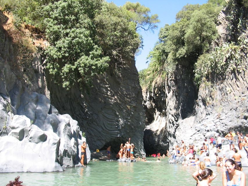Private Tour of Alcantara Gorges. Including Food and Wine - Entering Alcantara Gorges, where Etna’s lava shaped everything