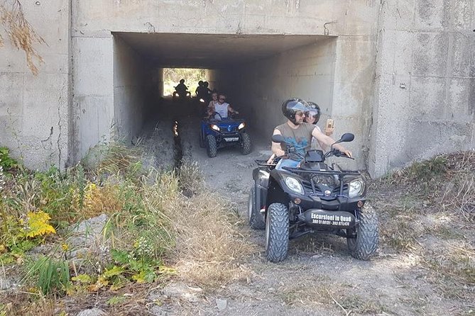 Quad excursion Hinterland Sciacca and Ribera - Ribera Old Town to Poggio Diana Castle: the route starts with payoff