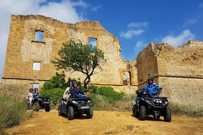 Quad excursion Hinterland Sciacca and Ribera - Verdura River Canyon, underpasses, and river fords