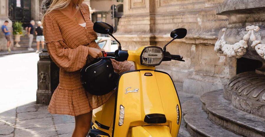 Rent beautiful iconic scooters and discover Sicily. - The scooter and insurance deal behind the $23 price