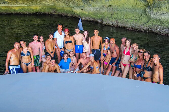 SciatumiaDay boat tour to Lampedusa with typical lunch - Cala Pulcino Swim and Snorkel Stop: Short, Focused, and Water-First