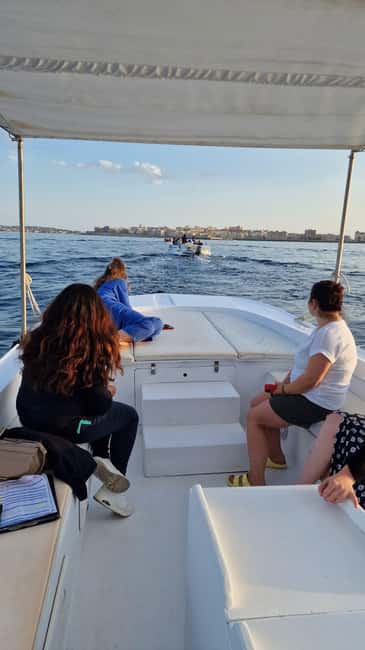 Siracusa: Ortigia & Sea Caves Speedboat Tour with Swim Stop - Ortigia From the Water, Fonte Aretusa to Castello Maniace