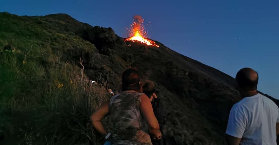 Stromboli: Sunset Trekking at Sciara del Fuoco - Meeting at Ashara Info Point, and Setting Yourself Up to Move