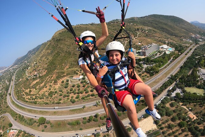 Tandem Paragliding Flight in Cefalù - The flight route in plain English: coast, beaches, and Rocca