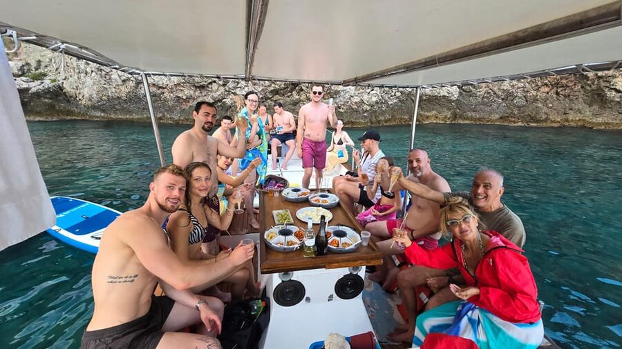 Taormina: Coastline Boat Tour with Aperitif and Snorkeling - Isola Bella: Aperitif First, Then Your Swim Window