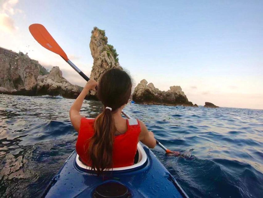 Taormina: Kayak Coastal Tour to Isola Bella and Blue Grotto - Key things to know before you go