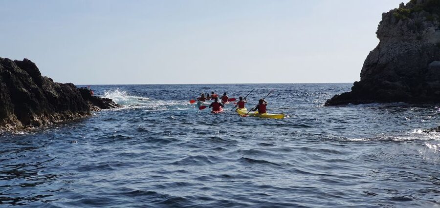 Taormina: Kayak Coastal Tour to Isola Bella and Blue Grotto - Equipment and guide style: where the value really shows