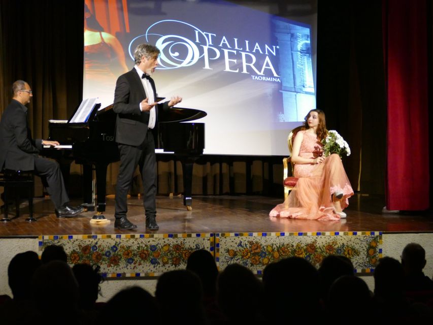 Taormina: Opera Performance in the Nazarena Theater - Nazarena Theater in Taormina, up close with the classics