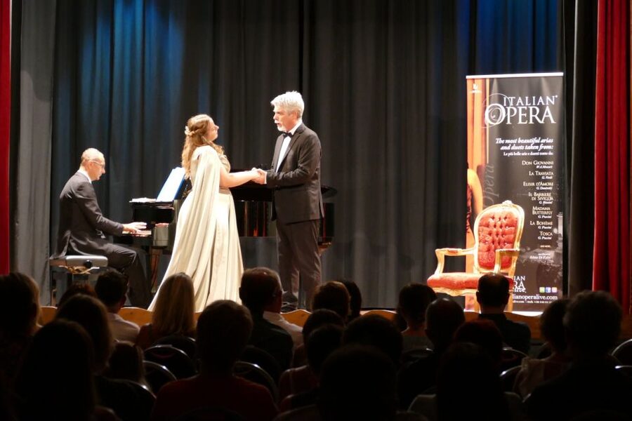 Taormina: Opera Performance in the Nazarena Theater - What the evening feels like, from terrace drinks to the finale