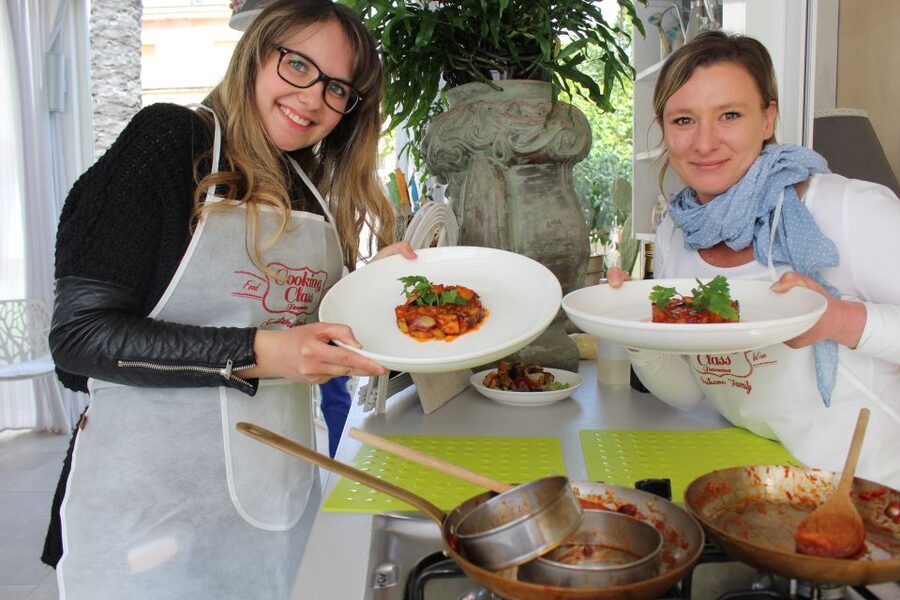 Taormina: Sicilian Cooking Class & Market Tour - Back in the Restaurant Kitchen With Chef Paolo: From Recipe Talk to Real Work