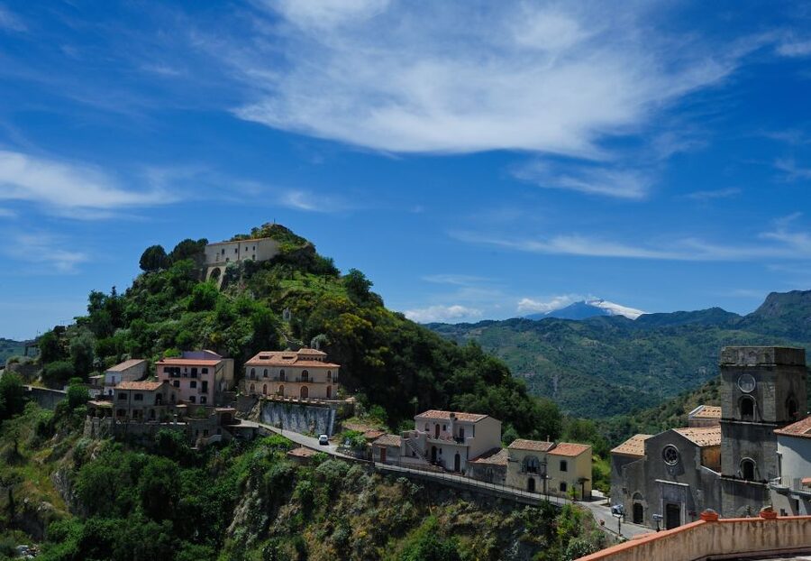 Taormina: The Godfather Film Tour to Savoca and Forza d'Agrò - Savoca: Alleys, Photos, and the Bar Vitelli Moment