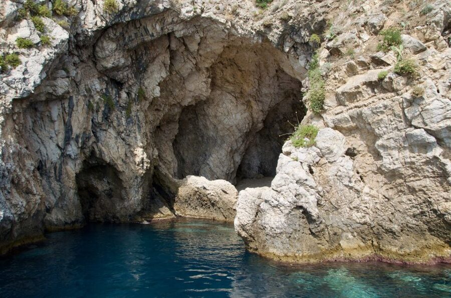 Taormina: White Lotus Tour - Grotta Azzurra and Grotta del Corallo: the color stops people talk about